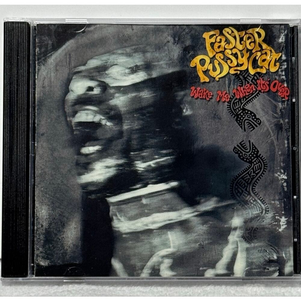Faster Pussycat Wake Me When It’s Over CD Elektra 1989 Glam Metal Rock